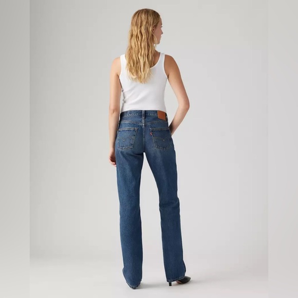 Levi’s Women’s 501 ’90s Jeans Size 25x30 Dark Wash Loose Fit Retro Denim - Picture 1 of 13